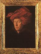Jan Van Eyck A Man in a Turban   3 France oil painting artist